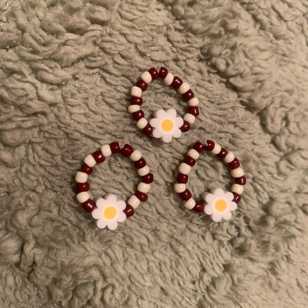 Handmade Chamomile Ring Hiraeth Way